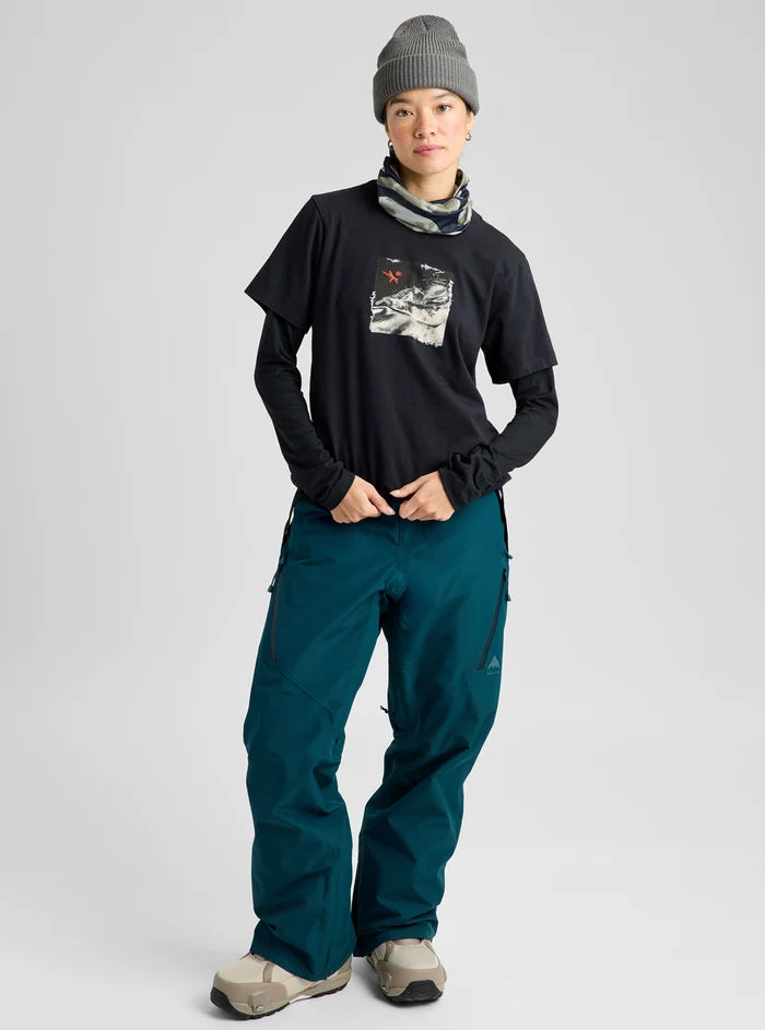 Product image of Burton Rider 27 Short Sleeve T-Shirt[Variant:True Black]