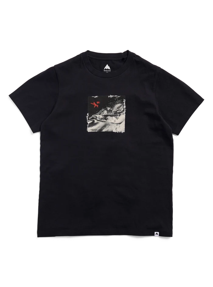 Product image of Burton Rider 27 Short Sleeve T-Shirt[Variant:True Black]