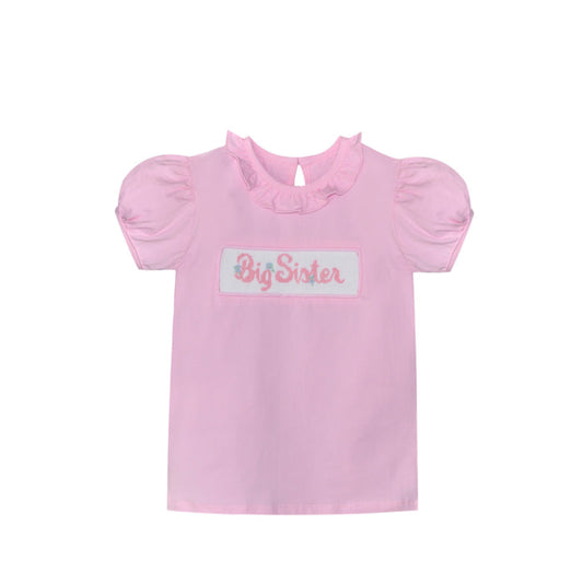 RN Emma Blouse-Big Sister Pink