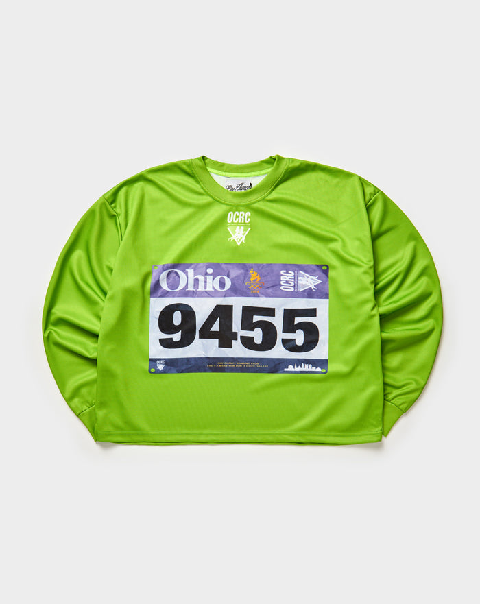 One Chance Running Club Mesh Long Sleeve. Underground Apparel. Rule of Next Streetwear.