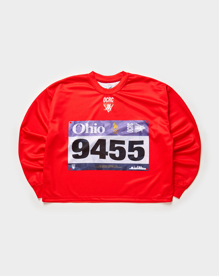 One Chance Running Club Mesh Long Sleeve. Underground Apparel. Rule of Next Streetwear.