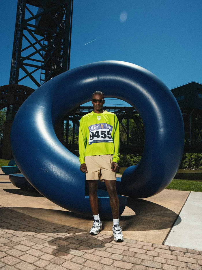 One Chance Running Club Mesh Long Sleeve. Underground Apparel. Rule of Next Streetwear.