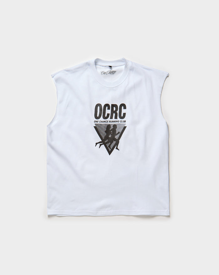 One Chance Running Club Sleeveless Tee. Underground Apparel. Rule of Next Streetwear.