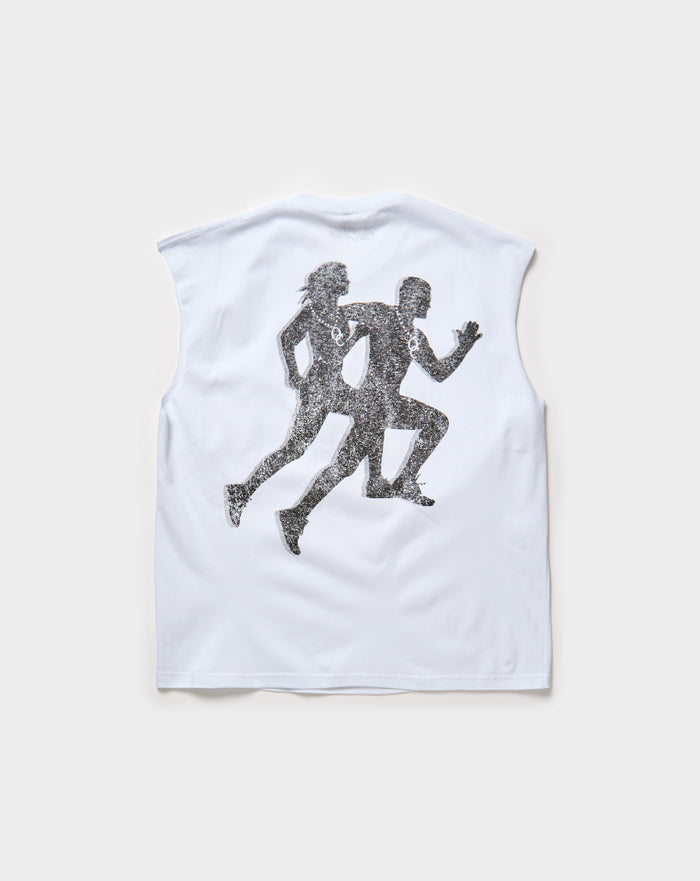 One Chance Running Club Sleeveless Tee. Underground Apparel. Rule of Next Streetwear.