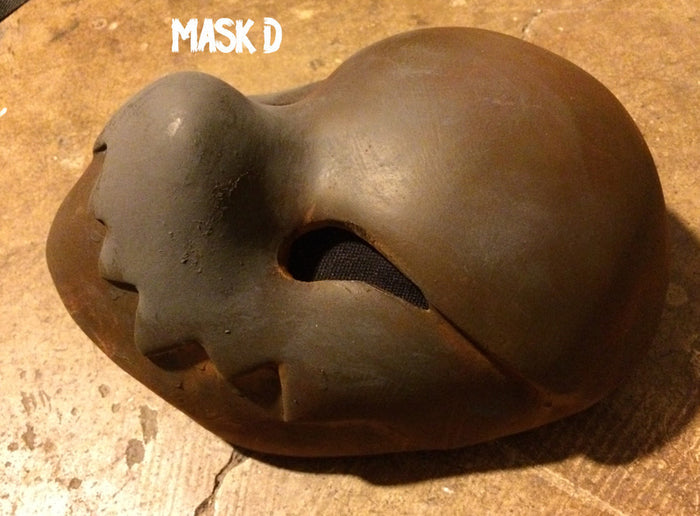 RUST CHOMPY MASK- READY TO SHIP!