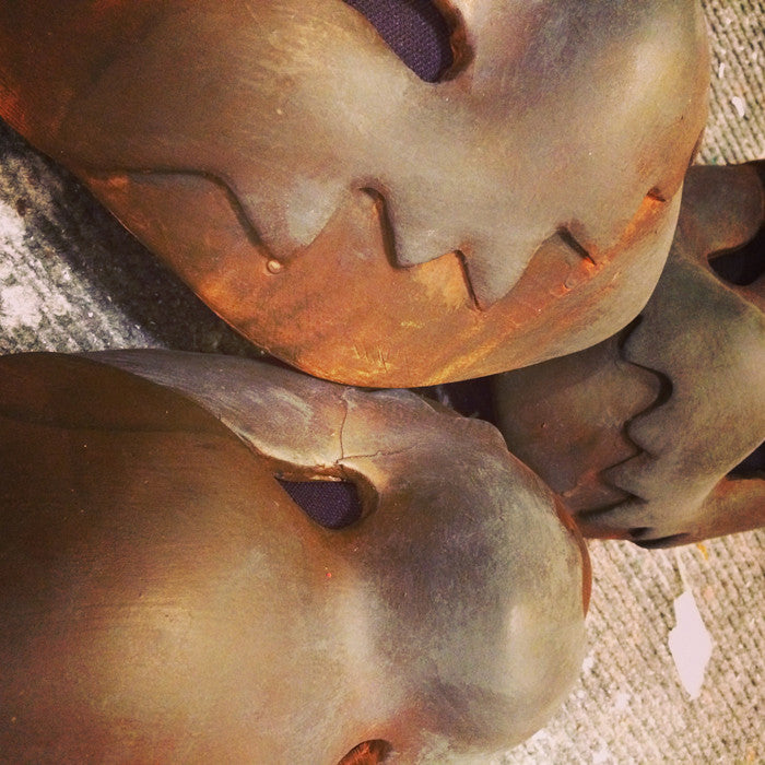 RUST CHOMPY MASK- READY TO SHIP!