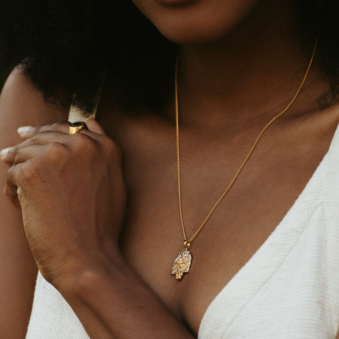 Ethical Jewelry SAGITTARIUS ZODIAC PENDANT - GOLD