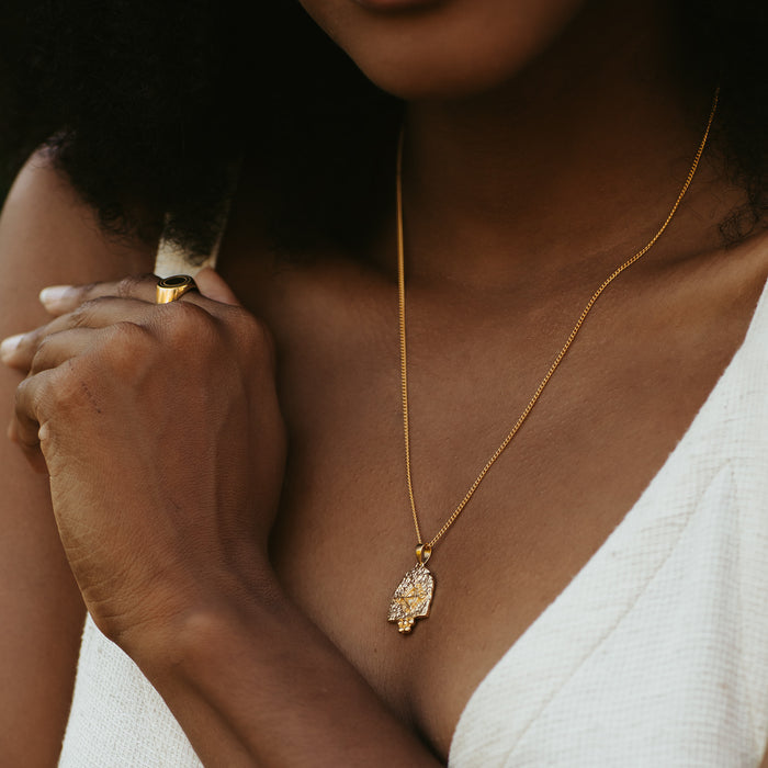 Ethical Jewelry SAGITTARIUS ZODIAC PENDANT - GOLD