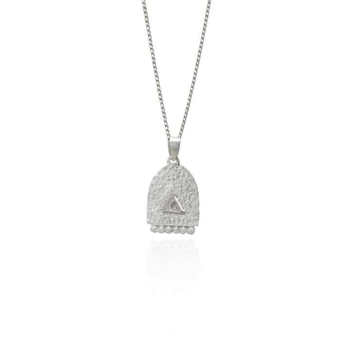 Fire Zodiac Necklace recycled Sterling Silver