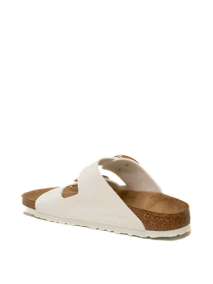 BIRKENSTOCK Sandalo arizona big buckle vernice bianco ARIZONA BIG BUCKLE 1019818-WHITE