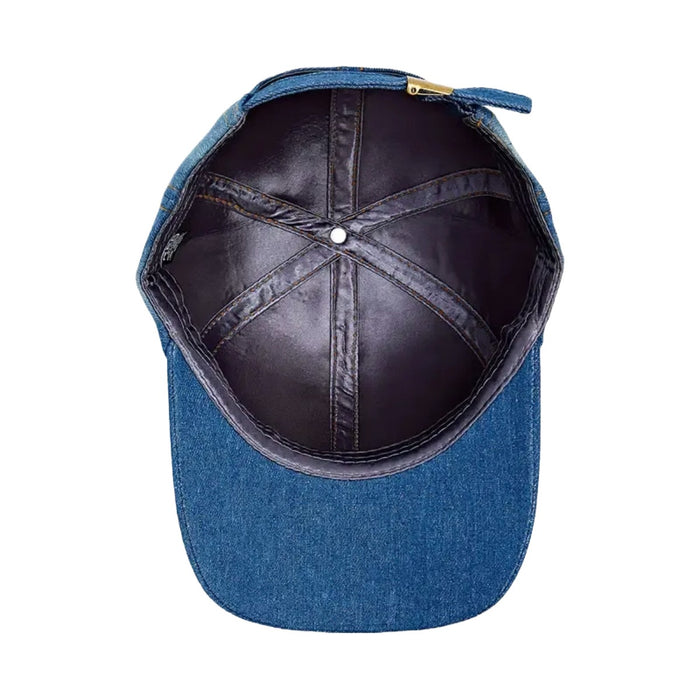 Satin Lined Baseball Cap [Star] #FH59