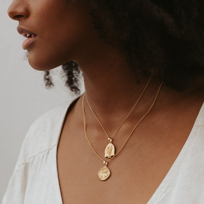 Luna & Rose SCORPIO ZODIAC PENDANT - GOLD