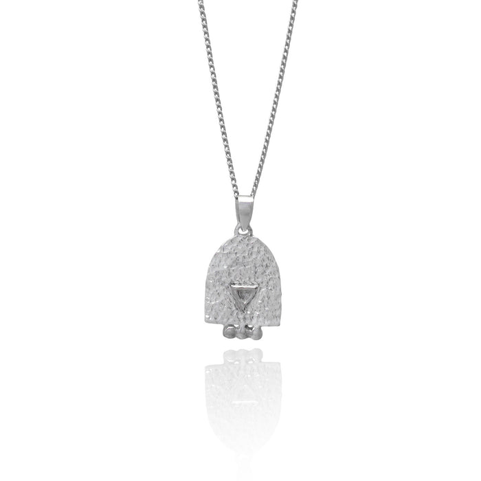 Luna & Rose Star Sign Necklaces SCORPIO ZODIAC PENDANT - SILVER