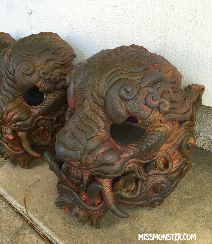 SENTINEL- FINISHED MASK- RUST