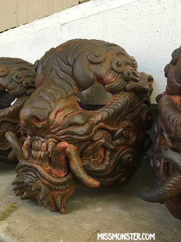 SENTINEL- FINISHED MASK- RUST