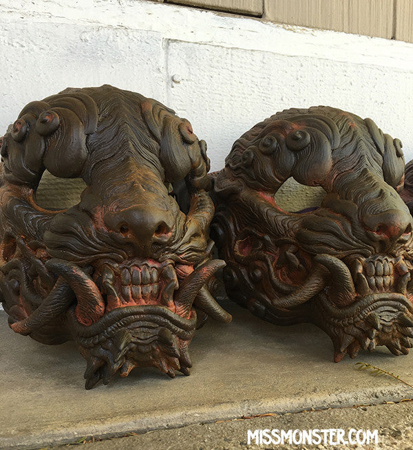SENTINEL- FINISHED MASK- RUST