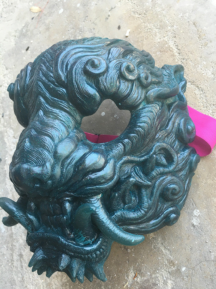 SENTINEL CAST URETHANE GLOW IN THE DARK MASK- DARK TIDE