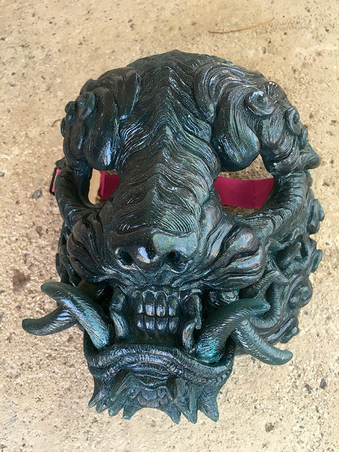 SENTINEL CAST URETHANE GLOW IN THE DARK MASK- DARK TIDE