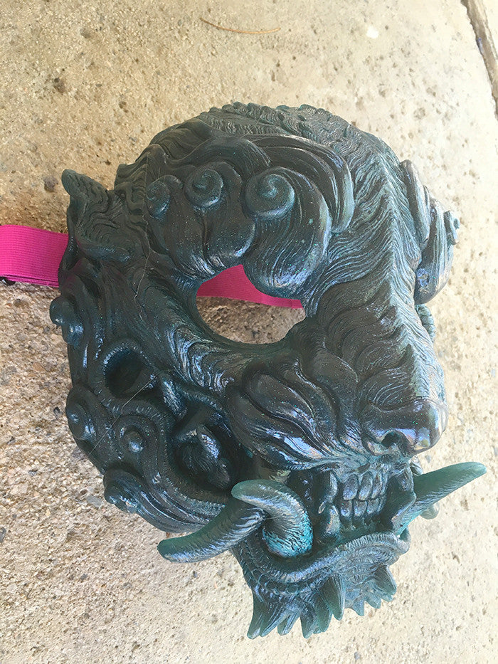 SENTINEL CAST URETHANE GLOW IN THE DARK MASK- DARK TIDE
