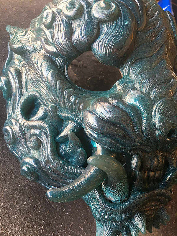 SENTINEL CAST URETHANE GLOW IN THE DARK MASK- DARK TIDE