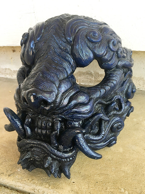 SENTINEL CAST URETHANE GLOW IN THE DARK MASK- NEBULA
