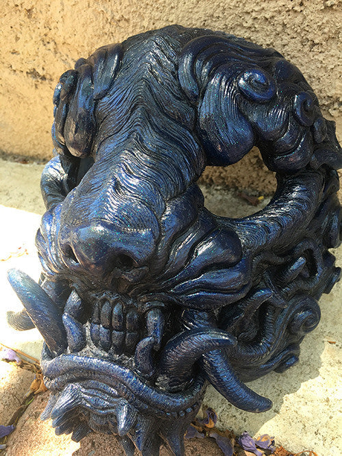SENTINEL CAST URETHANE GLOW IN THE DARK MASK- NEBULA