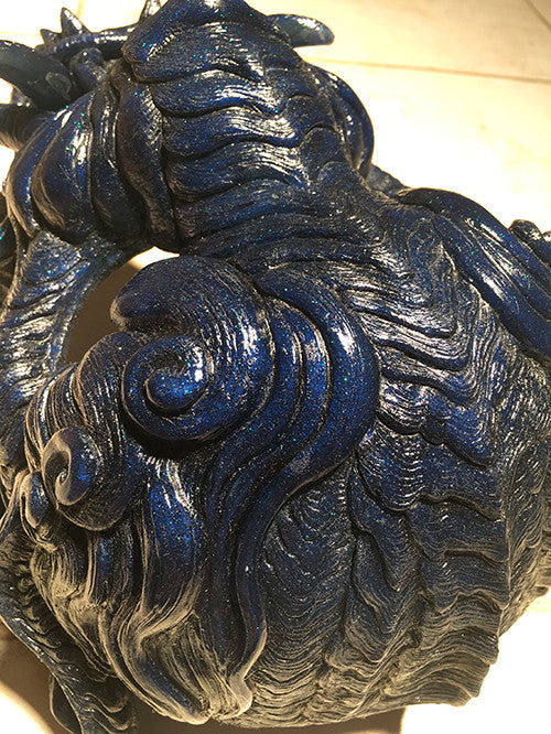 SENTINEL CAST URETHANE GLOW IN THE DARK MASK- NEBULA