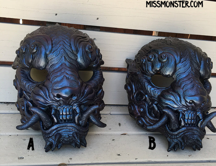 SENTINEL MASK- COLOR CHANGE EFFECT- PURPLE-BLUE-RED