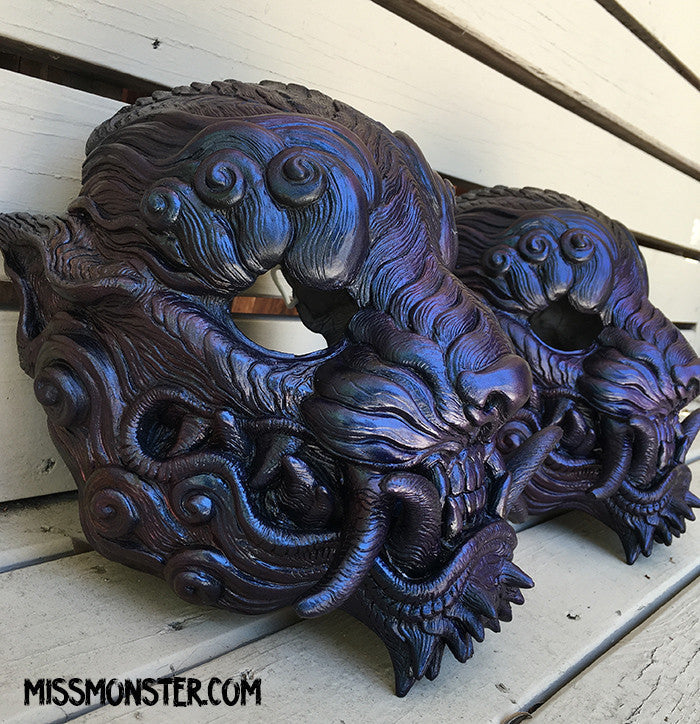 SENTINEL MASK- COLOR CHANGE EFFECT- PURPLE-BLUE-RED