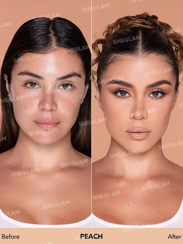Sheglam Complexion Pro Long Lasting Breathable Matte Foundation - peach