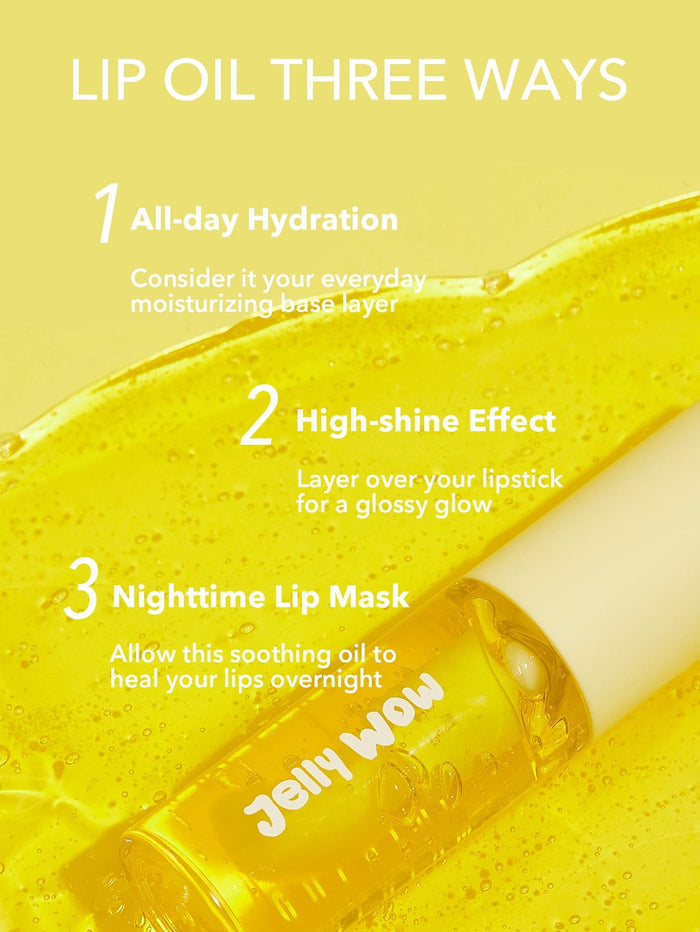 Sheglam Jelly Wow Hydrating Lip Oil -Grapefruit Glow