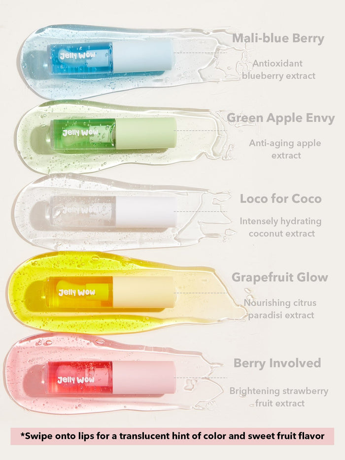 Sheglam Jelly Wow Hydrating Lip Oil -Grapefruit Glow