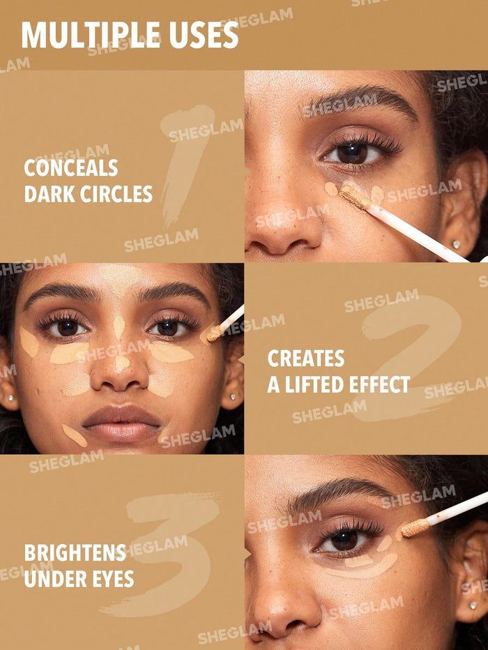 Sheglam Like Magic 12HR Full Coverage Concealer 3.8g -Nude
