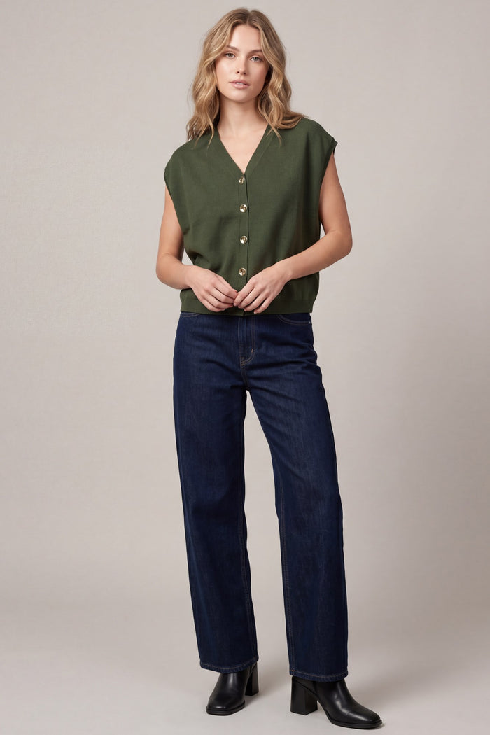 She+Sky Button Down Cardigan