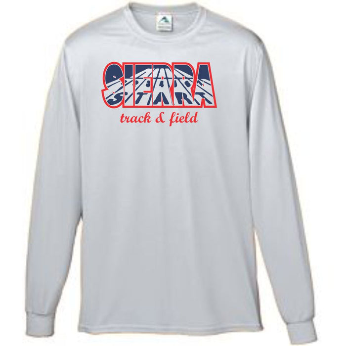 Sierra Track & Field LS Wicking Shirt- Start