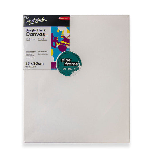 Single Thick Canvas Discovery 25 x 30cm (9.8 x 11.8in)