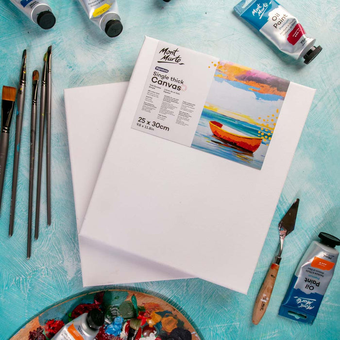 Single Thick Canvas Signature 30 x 40cm (11.8 x 15.7in) 2 Pack