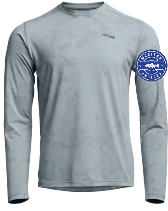 Sitka Radiant Longsleeve  Crew X Western Anglers Logo