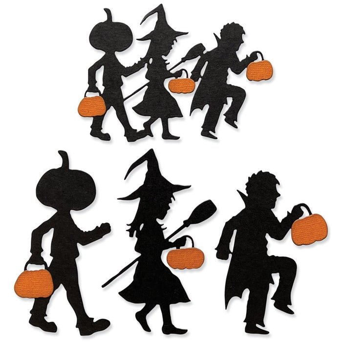 Sizzix - Thinlits Dies By Tim Holtz - 10/Pkg - Halloween Night. Halloween Night by Tim Holtz is the perfect design for the witching hour! Available at Embellish Away located in Bowmanville Ontario Canada.