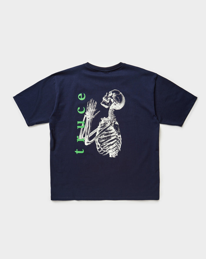 TRUCE Skeleton T-Shirt. Underground Apparel. Rule of Next Streetwear.