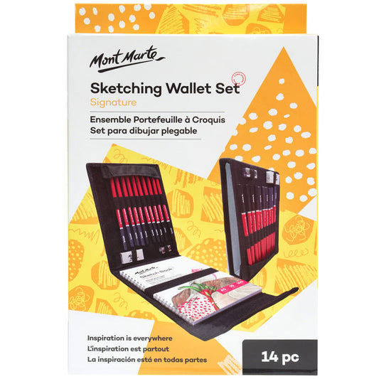 Sketching Wallet Set Signature 14pc