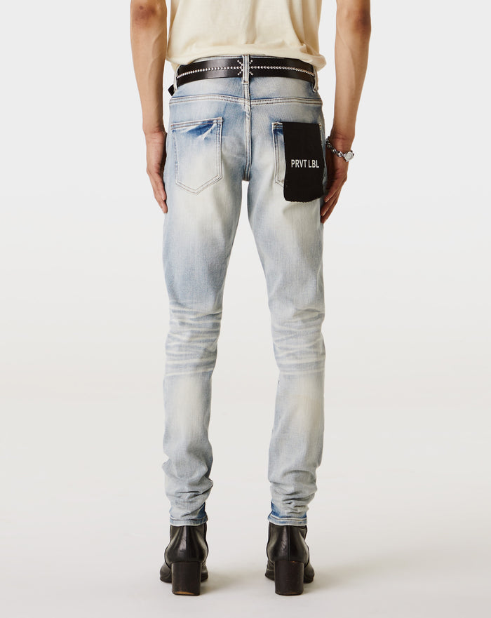 PRVT LBL Skinny Fit Denim. Underground Apparel. Rule of Next Streetwear.