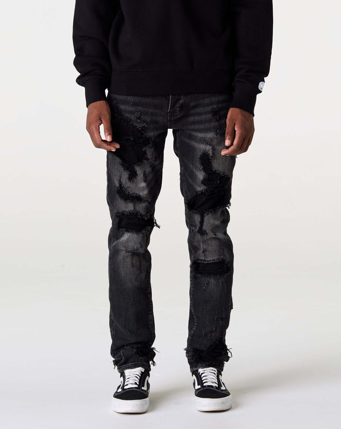 PRVT LBL Skinny Ripped Jean. Underground Apparel. Rule of Next Streetwear.