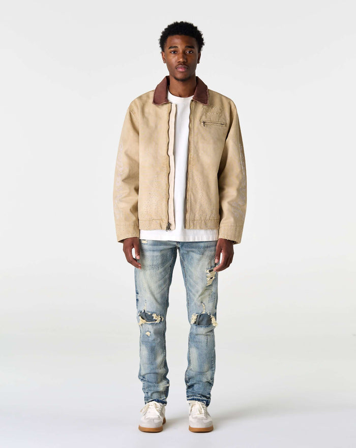 PRVT LBL Skinny Ripped Jean. Underground Apparel. Rule of Next Streetwear.