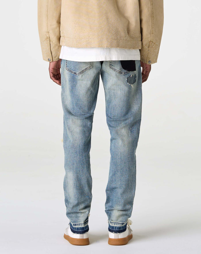 PRVT LBL Skinny Ripped Jean. Underground Apparel. Rule of Next Streetwear.