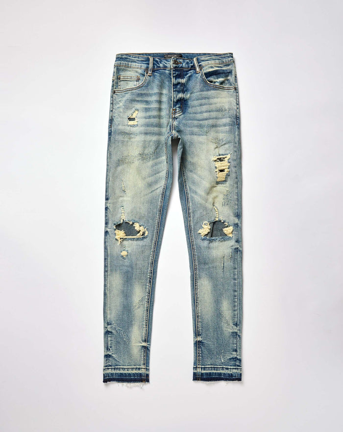 PRVT LBL Skinny Ripped Jean. Underground Apparel. Rule of Next Streetwear.