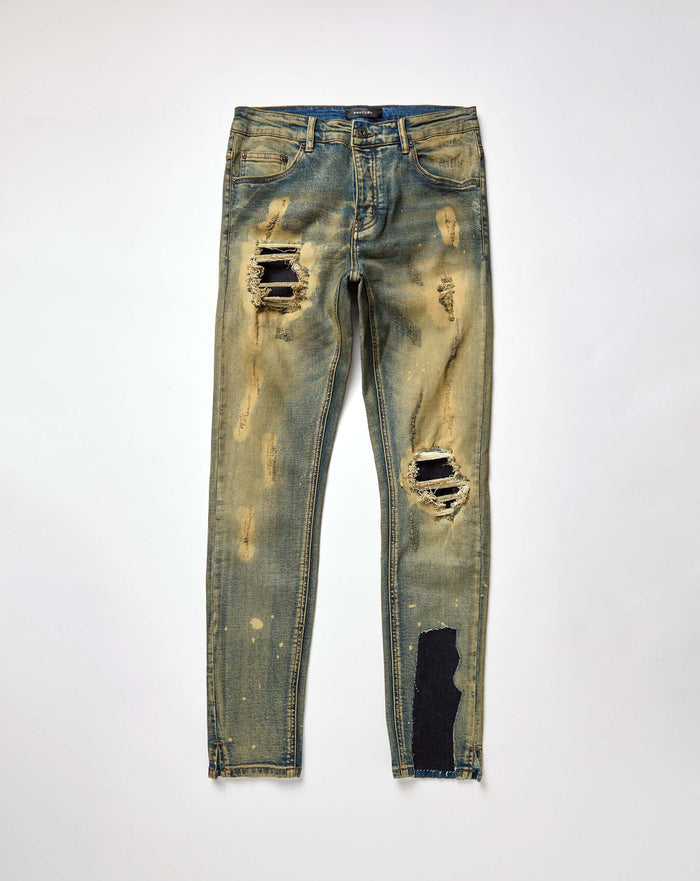 PRVT LBL Skinny Ripped Jean. Underground Apparel. Rule of Next Streetwear.