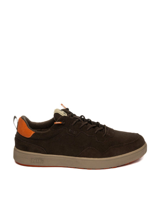 PITAS Sneaker kune camoscio moro KUME CAM-MARRON17
