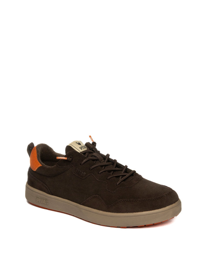 PITAS Sneaker kune camoscio moro KUME CAM-MARRON17