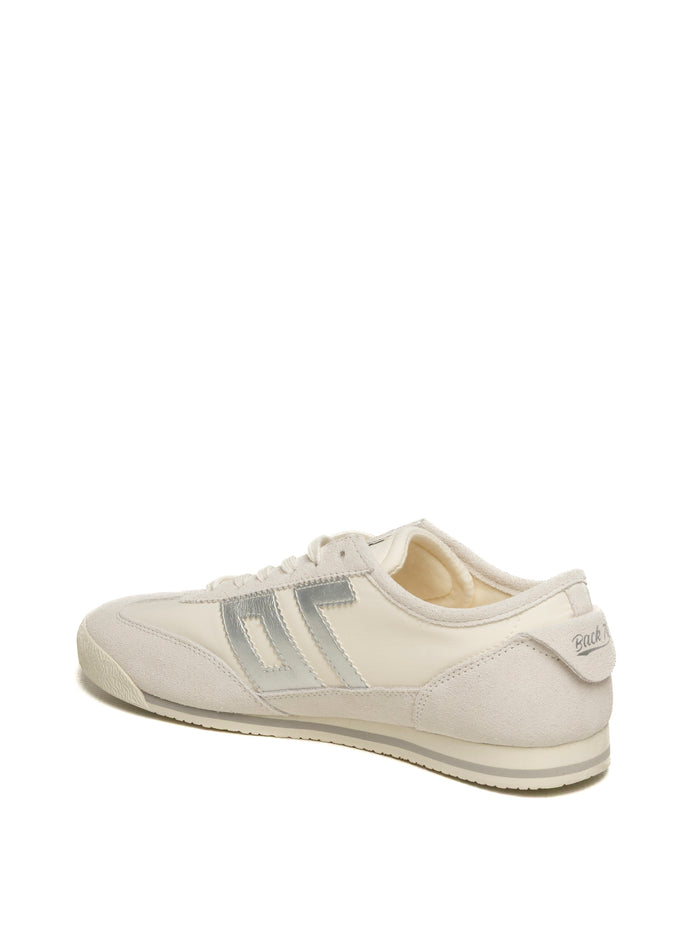 BACK 70 Sneaker leon bianco/argento LEON B26-11 NYLON ICE